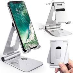 ELV Aluminium Adjustable And Foldable Dock Mobile Holder