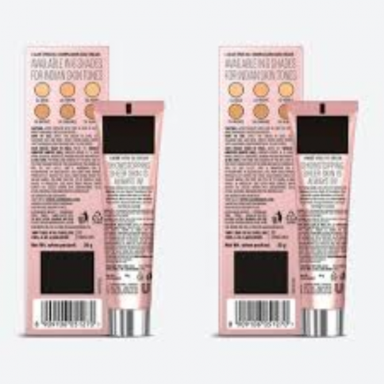 Lakmé 9 to 5 Complexion Care Face Cream Foundation - Pack of 2 Foundation  (Beige, 60 g)