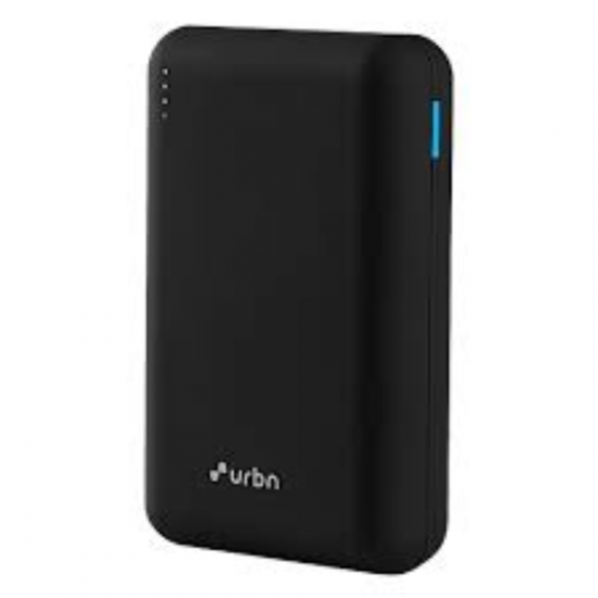 URBN 20000 mAh 22.5 W Power Bank  (Black, Lithium Polymer, for Earbuds, Mobile, Tablet)