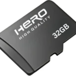 herohighquality 2 PRO 8 GB MicroSD Card Class 10 100 MB/s Memory Card Compatible with Mobile, Tablet, Computer, Gaming Console